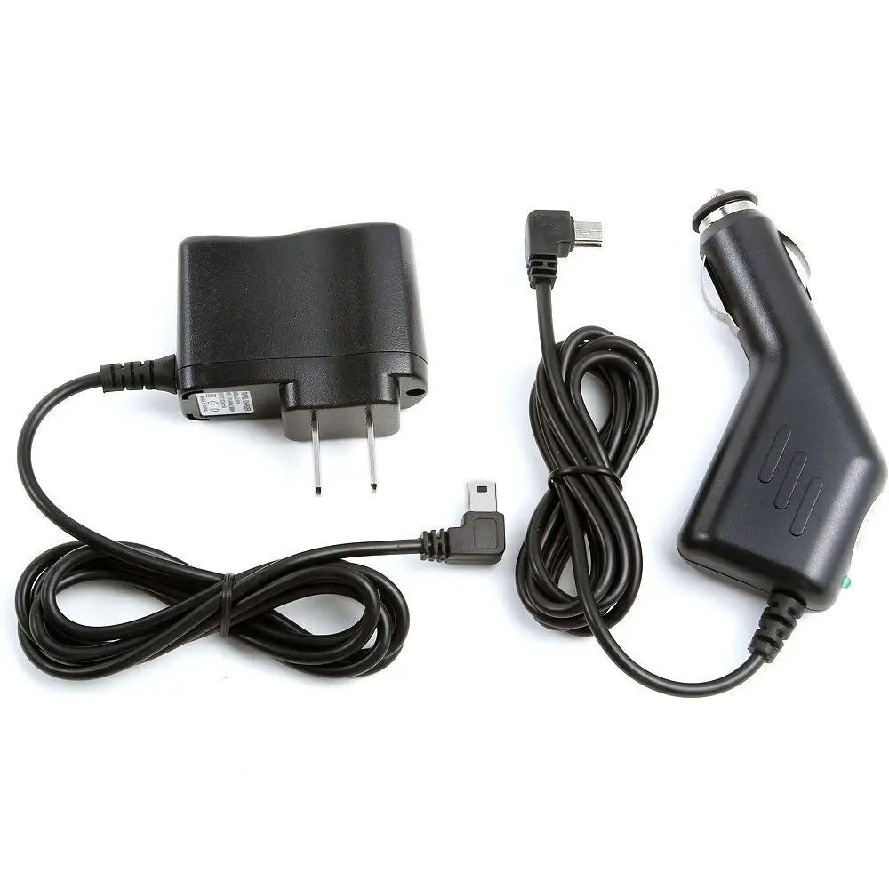 

Car Charger + AC Wall Power Adapter Cord for Garmin GPS nuvi 1300/LM/T 1300T/M