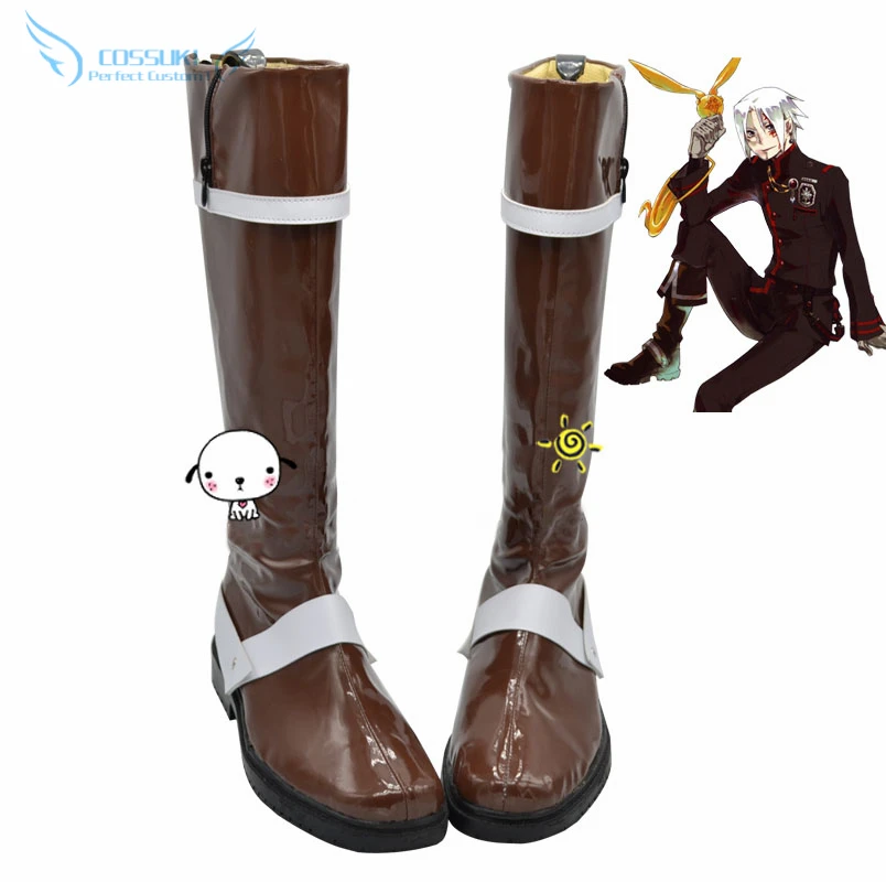 

D.Gray-man Lavi Rabi Cosplay Shoes Boots Professional Handmade ! Perfect Custom for You !