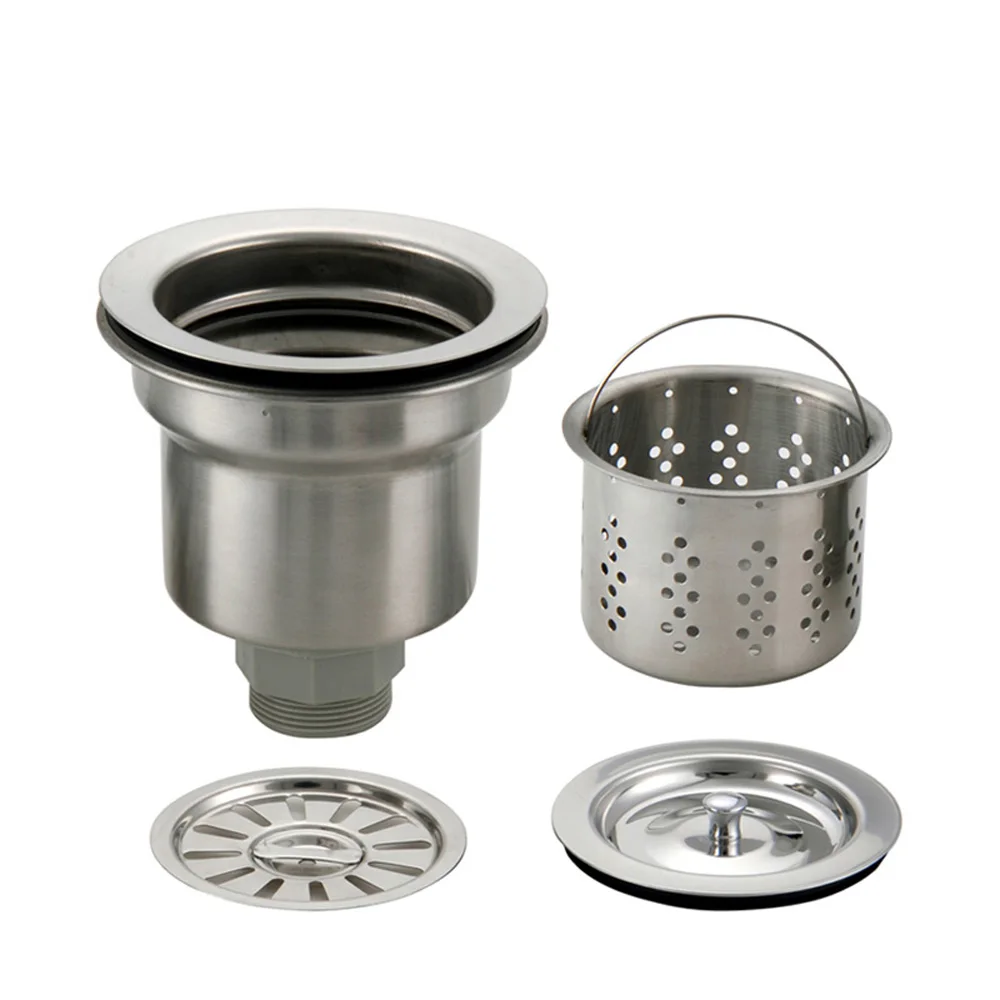 Imagem -02 - Talea 140 mm Flange de Pia Filtro Escorredor Bacia Kit Banheiro ou Cozinha Filtro Rolha Lixo Xl159c013 Aço Inoxidável