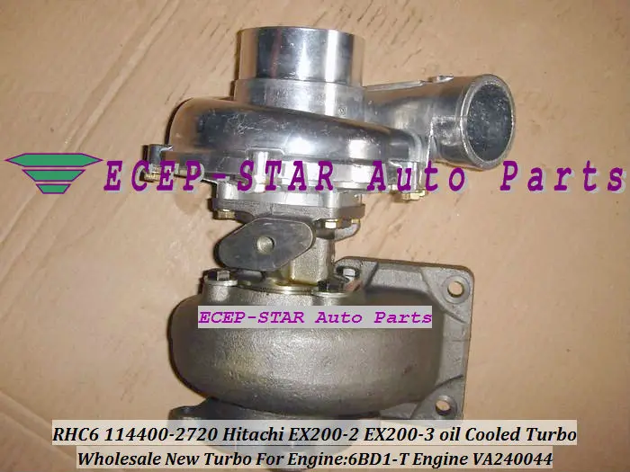 

Бесплатная доставка RHC6 114400 -2710 716236 -0001 Турбо для экскаватора HITACHI EX200-2 EX200-3 с землей, движущаяся шоссе грузовик 6BD1T 6BD1-T