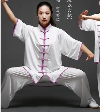 Jackie Chan – uniforme uniforme, vêtements en soie et lait, vêtements d'exercice et de Performance Wushu, tenue de combat Tai Chi Kungfu, printemps-automne