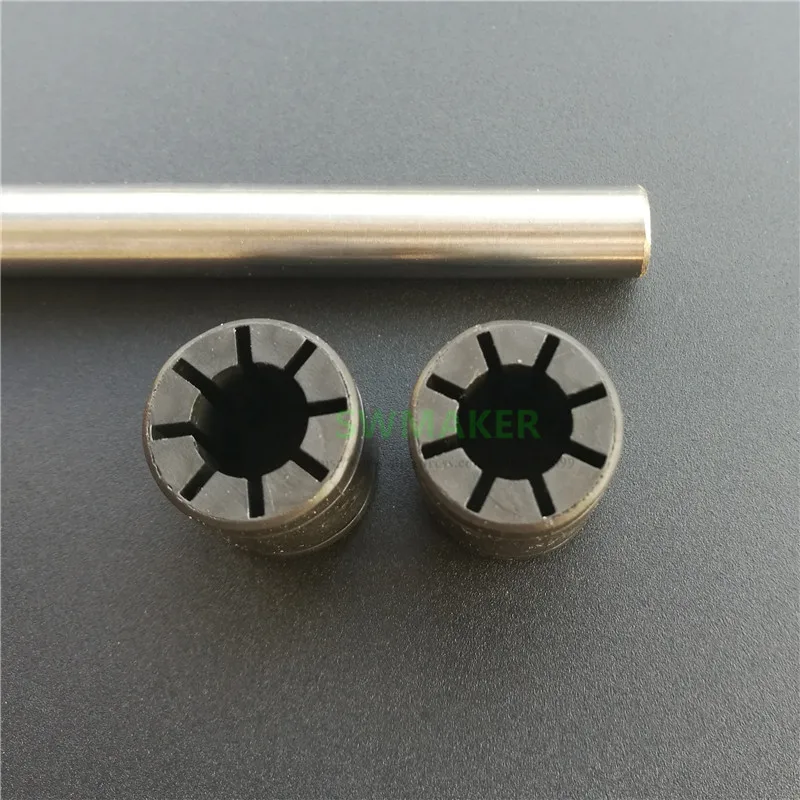 10 قطعة 8*15*17 مللي متر الصلبة بوليمر LM8SUU المحامل الخطية جلبة ارتفاع 17 مللي متر رمادي ل Flashforge طابعة Prusa i3 3D