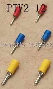 PTV2-12 TZ-JTK needle Pre - insulated terminals Cold pressed terminals 1000pcs