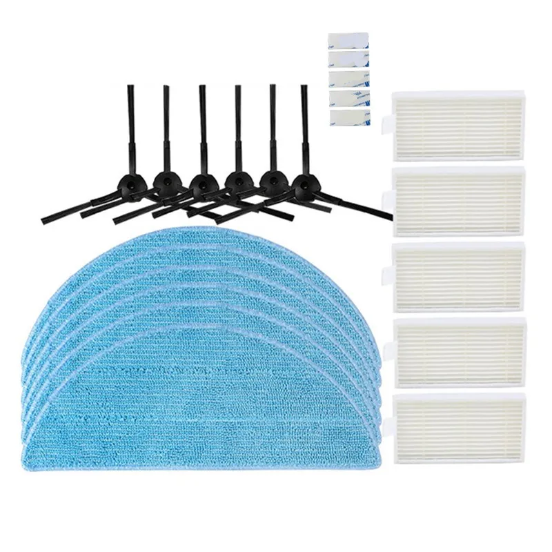 掃除機ロボット部品,サイドブラシ,モップクロス,マジックペースト,楽しいHEPAフィルター110 120 joy 95