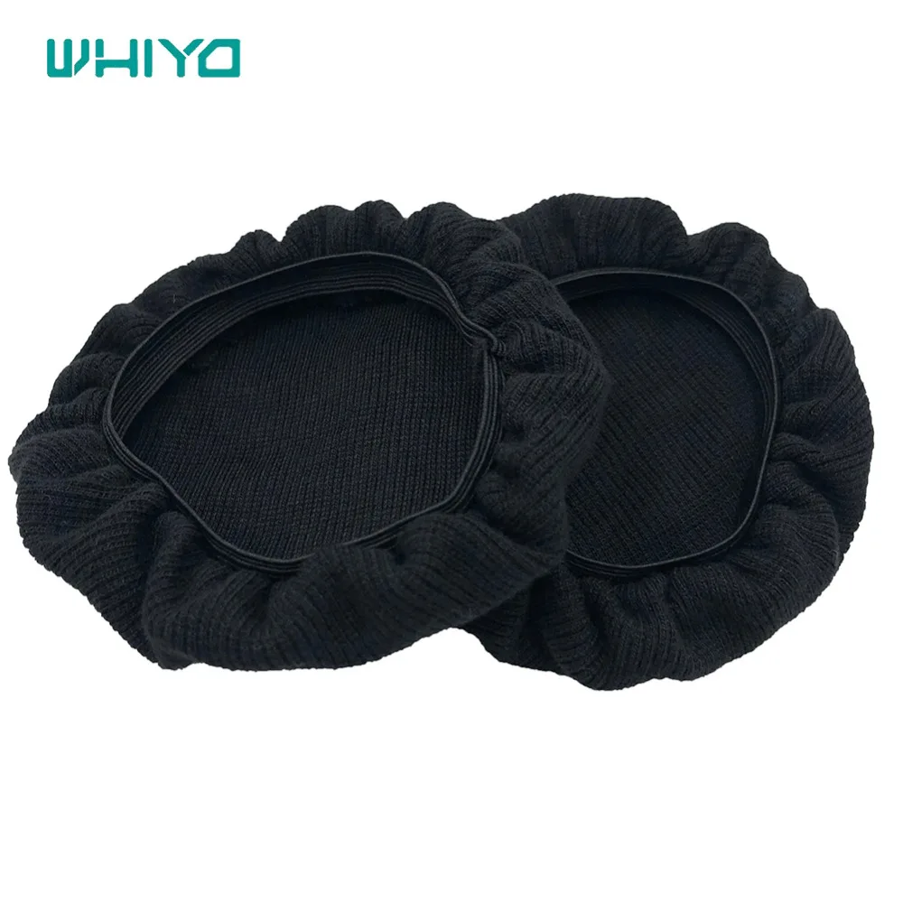 

Whiyo 2 pairs of Sleeve Stretch Covers Sweat Absorption Washable Germproof Deodorizing for Sony MDR-7506 Professional Headphones