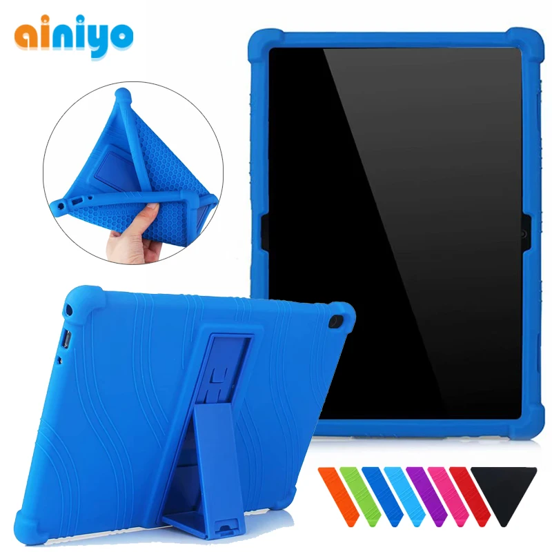 

Silicon Cover Case for Lenovo Tab M10 HD 2nd TB-X306 P10 TB-X705 Tab M10 TB-X605 X505 10.1" Tab M10 Plus Tb-x606 10.3" Soft Case