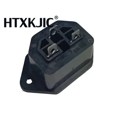 50 stks IEC 320 C13 vrouwelijke industriële power connector socket voor PDU Socket Plug Mains Power Connector Voeding Uitgang outlet