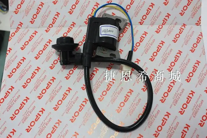 

Free Shipping 1pc IG3000 IG6000 High voltage magneto magnetor ignition coil suit for kipor kama