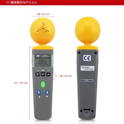 TES-92 Portable Electromagnetic Radiation Detectors Digital ElectroSmog Tester RF Detector EMF Meter Frequency 50 MHz to 3.5 GHz