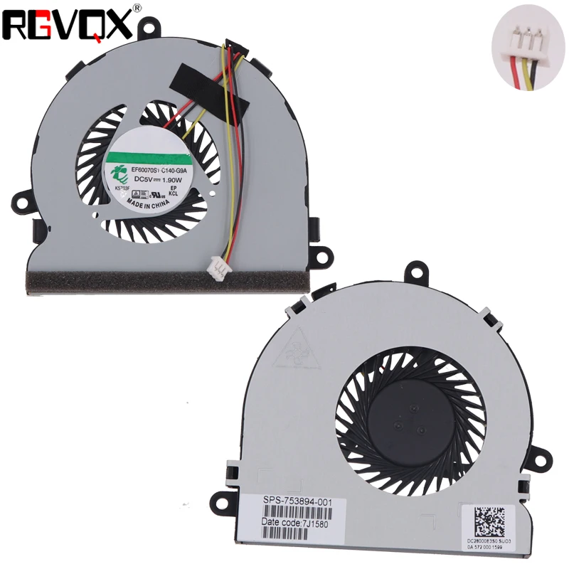 NEW Laptop Cooling FAN For HP Pavilion 14-G 14-S 14-R TPN-C116 For Dell Inspiron 15 15R 17 17R 3521 CPU Radiator