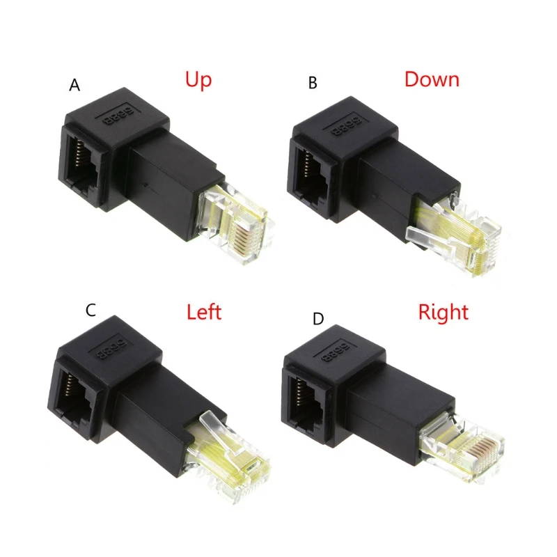 tablet-Multi-angle RJ45 Cat 5e Male to Female Lan Ethernet Network Extension Adapter-sata to usb