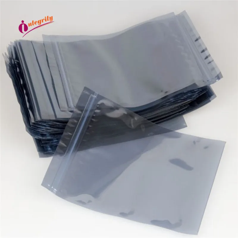 سلامة كبيرة/صغيرة الحجم مكافحة ساكنة التدريع الذاتي ختم أكياس التخزين ESD البريدي قفل مكافحة ساكنة مقاوم للماء أكياس التعبئة والتغليف الغبار