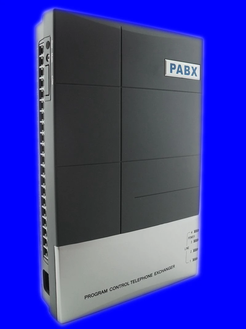 Imagem -05 - Vintelecom Cs416 Telefone Pbx Sistema Mini Pabx com Linhas Dentro 16 para Fora Ext para Uso de Escritório-quente Alta Qualidade