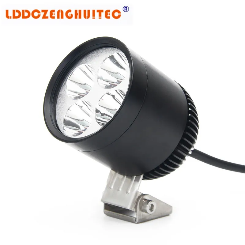 LDDCZENGHUITEC 40W 4000lm LED Motorcycle Headlight Fog Spot HeadLamp Spotlight Motorbike Bulb Moto Auxiliary lamp