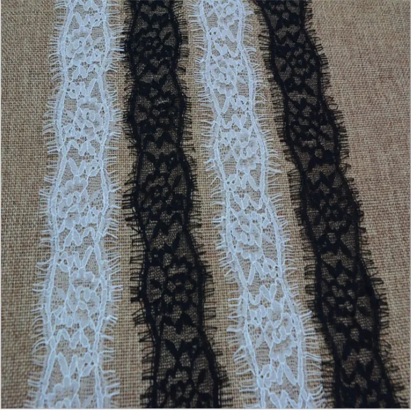  eyelash Lace fabric trimming 4.8CM*300CM/pc Garment accessories DIY headwear fashion home decoration L0026