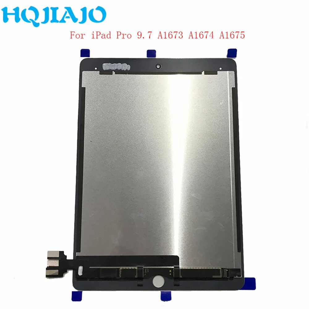 شاشة LCD تم اختبارها 100% لأجهزة Apple iPad Pro 9.7 A1673 A1674 A1675 محول الأرقام بشاشة تعمل بلمس أجهزة الاستشعار لوحة استبدال LCD لـ ipad Pro 9.7