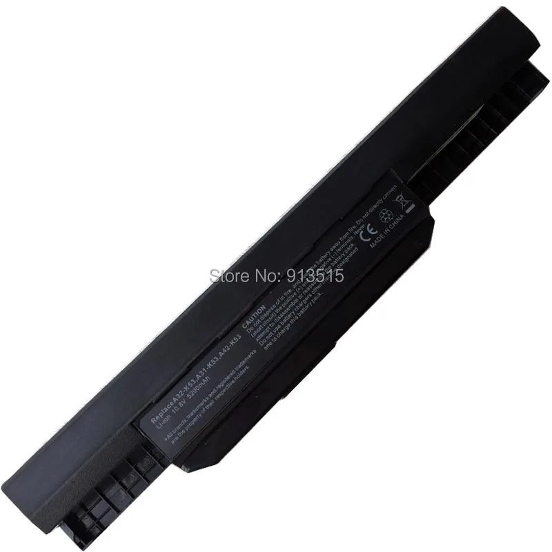 NEW battery pack A32-K53 for ASUS A53E A53S A43S A54C K53SV X53U X54H notebook