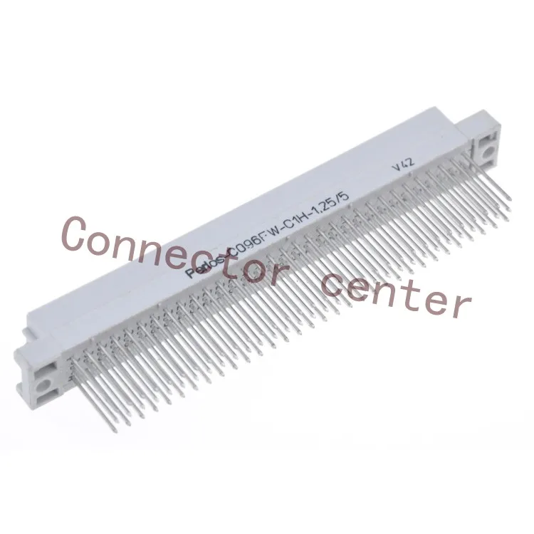 Разъем din41612для Perlos, 3-рядный, 96 контактов, длина штифтов 13 мм, Φ/5