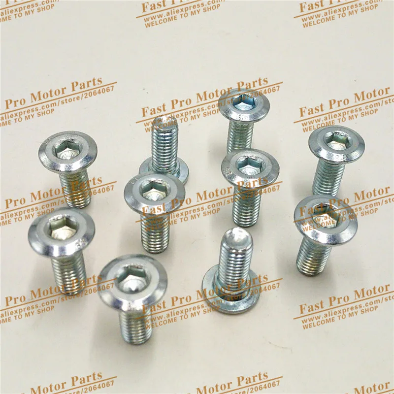 Motocross accessories huayang small high velocity 160 HK small off-road racing disc brake disc screw bolt brake disc screw