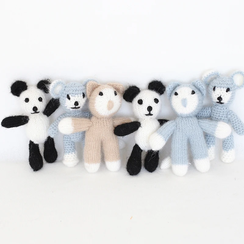 panda-doll-photo-prop-newborn-props-toys-handmade-knit-mohair-cat-toys-prop