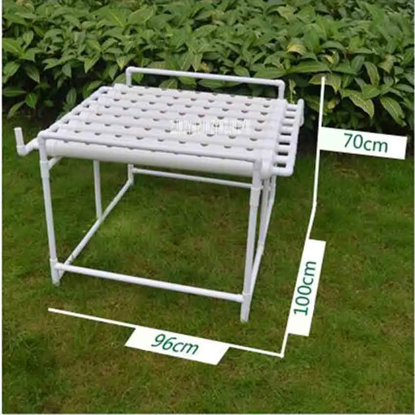 H8001 Portable Horizontal Eight-pipe Soilless Cultivation Planting Equipment Set Balcony Hydroponic Vegetable Planting Shelf 3MM