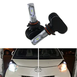 High Power 50W 8000LM LED Headlight Kit White LED HB4 Tip Headlight High beam For Toyota iQ (2014)