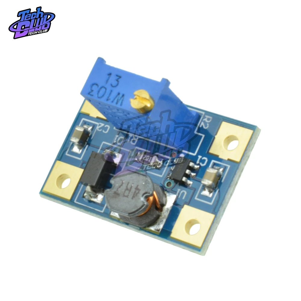 SX1308 DC-DC 2-24V a 2-28V Step Up modulo di potenza regolabile Step Up convertitore Boost grande corrente 2A
