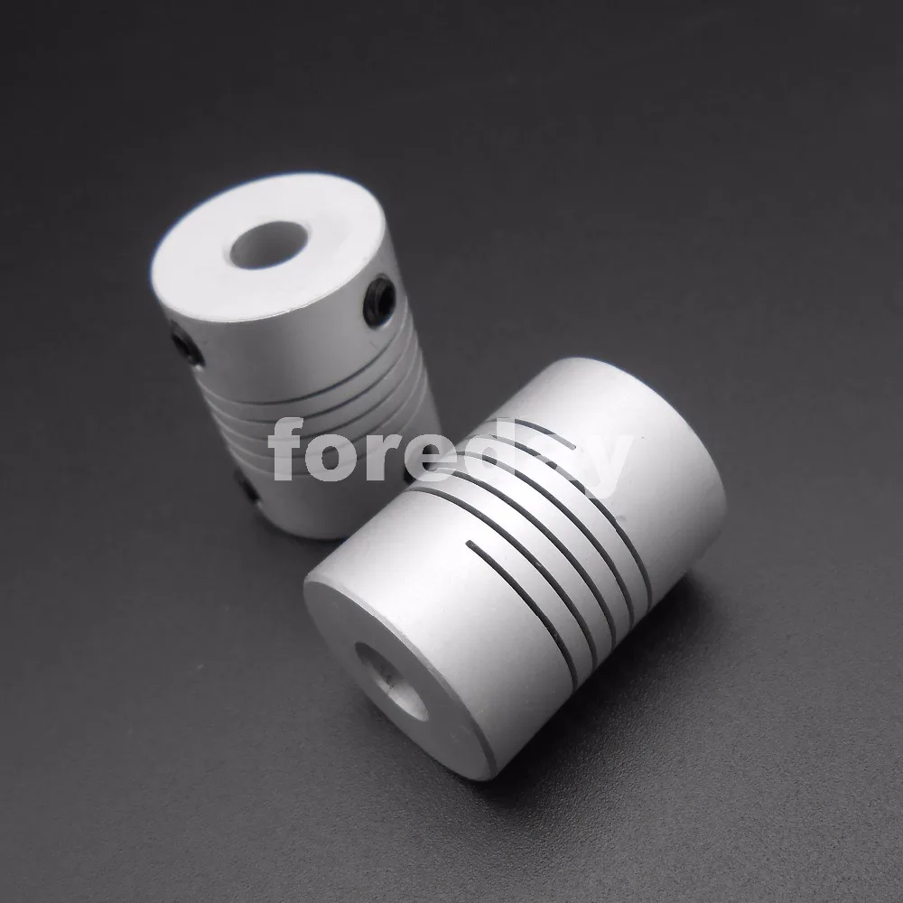 5PCS X CNC Aluminum alloy Shaft Flexible coupling winding couplers encoder D18L25 Z Axis 4MM 5MM 6MM 6.35MM 8MM 10mm *FD557-565