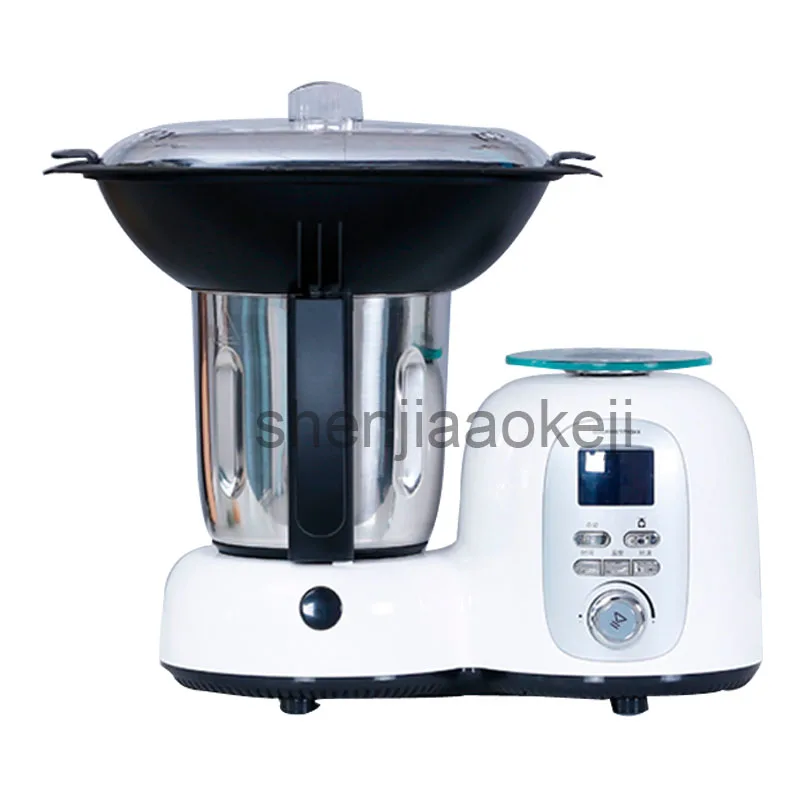 

Western-style chef machine upgrade version of home cooking heating stir function food machine Cook machine 19200r/min 220v1500w