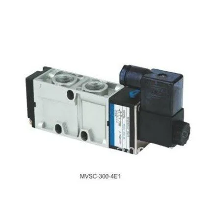 

1x MVSC300-4E2C 24V DC 5Port 3Pos 1/2" BSP Solenoid Air Valve Dual Coil Led