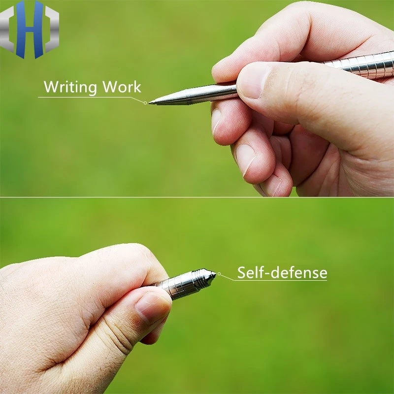 Mini Titanium Pen Defensive Pen Tactical Pen Multi-function Tool With Self-defense Survival Broken Window Pen