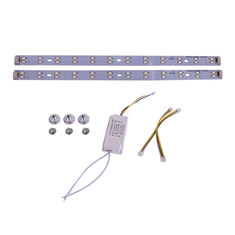 LED Ceiling Lamp PCB Board Modified Light Source Led Tube Energy Saving Lamp Plafon Ac85-265V white + warm white