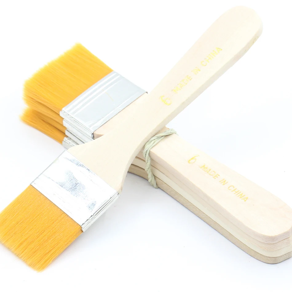 2pcs/lot 6# 35mm Paint Brush Cleaning Brush Cleaning Tool for Circuit Board Mobile Phone repair