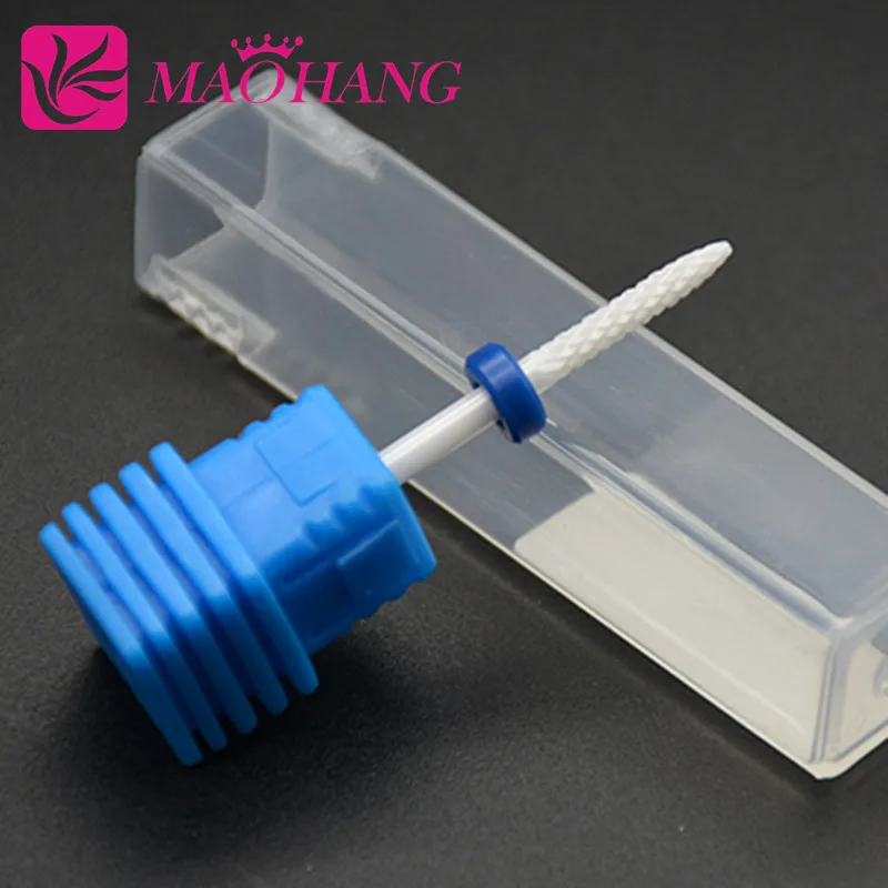 HOT 1pcs wholesale Ceramic Nail Drill Bit M Size Nail Art Salon Electric Manicure Machine Drill  Bit Nail Tools