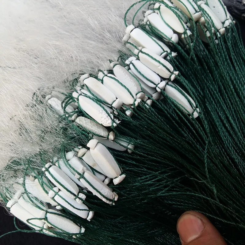 3 layer Nylon 90m x 1.5m Fishing Net Fish Trap Monofilament Gill Silk Clear Net