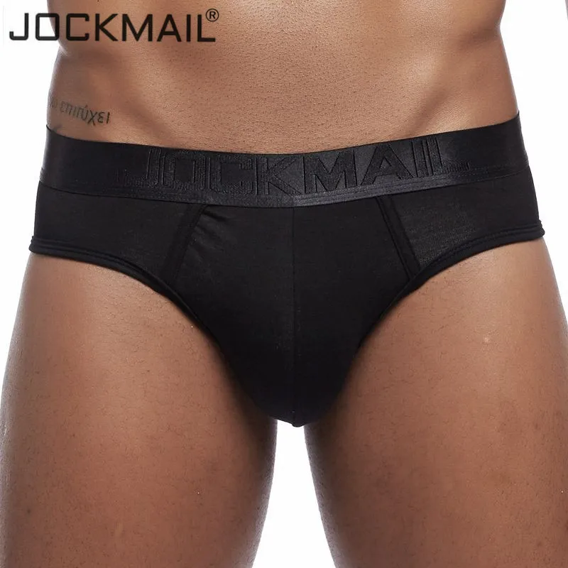 JOCKMAIL Sexy Men Underwear penis mens briefs Underpants Modal breathable Male Panties Slip Cueca Gay Underwear men Shorts