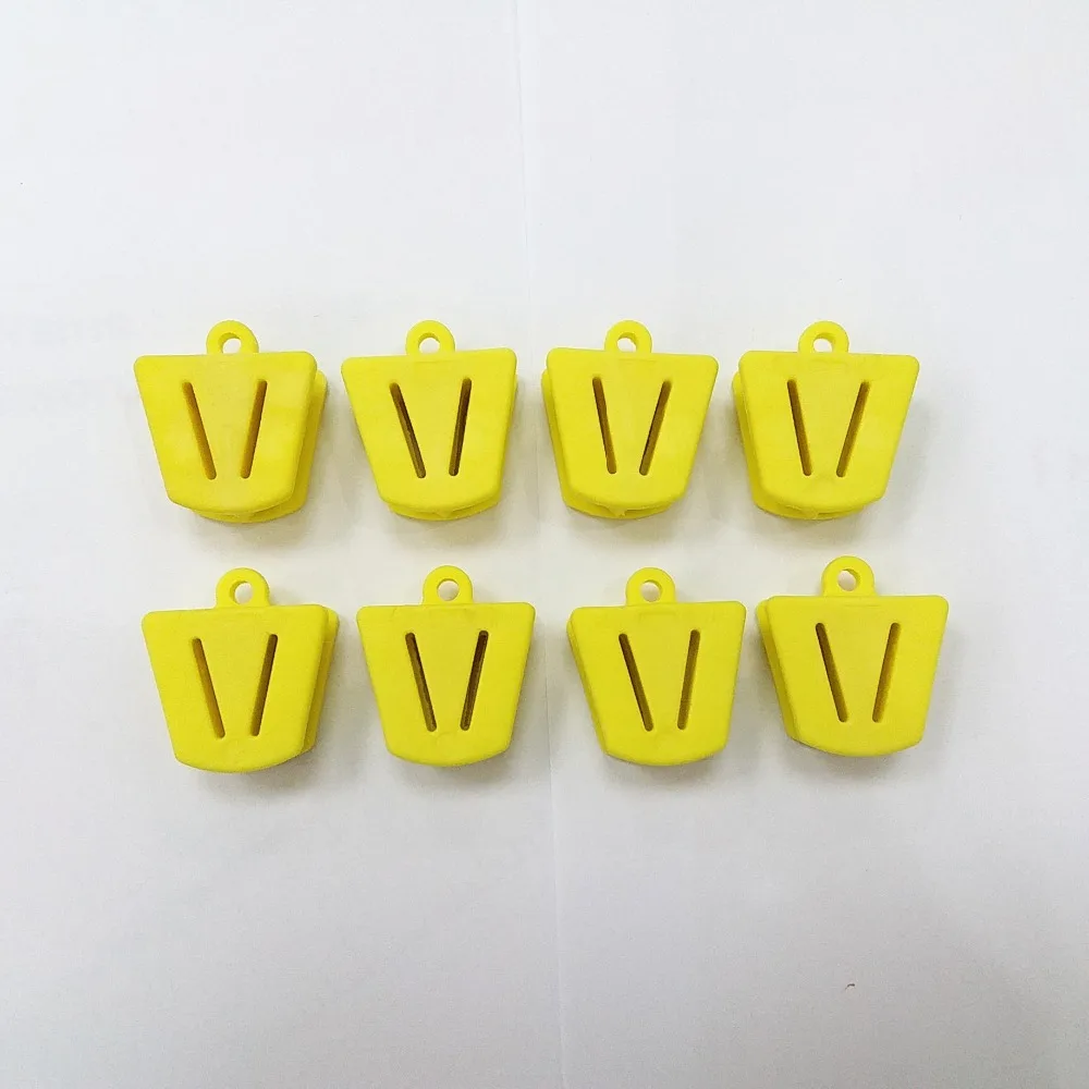 

8 pcs Dental Yellow Occlusal Pads S SIZE For Oral Care