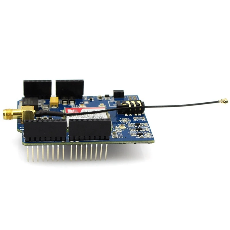 Elecrow SIM808 Bluetooth GSM GPS Shield for Arduino SIMCOM Quad-Band Sim808 GSM/GPS/BT Module 3 in 1 Developed Board 3 Antennas