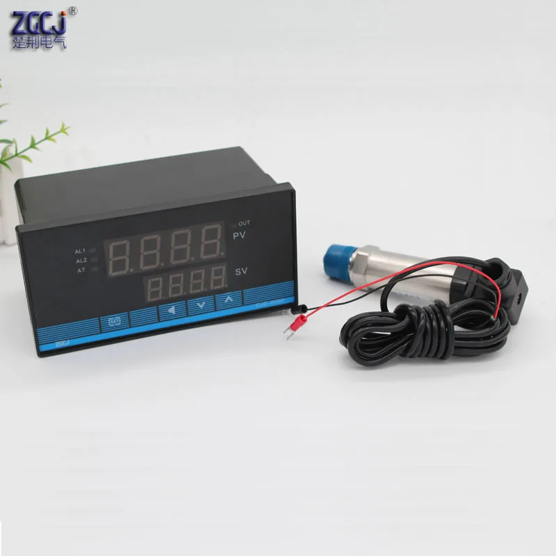 large 0-25Mpa , 4-20mA digital pressure controller with pressure sensor transmitter digital pressure switch pressure gauge