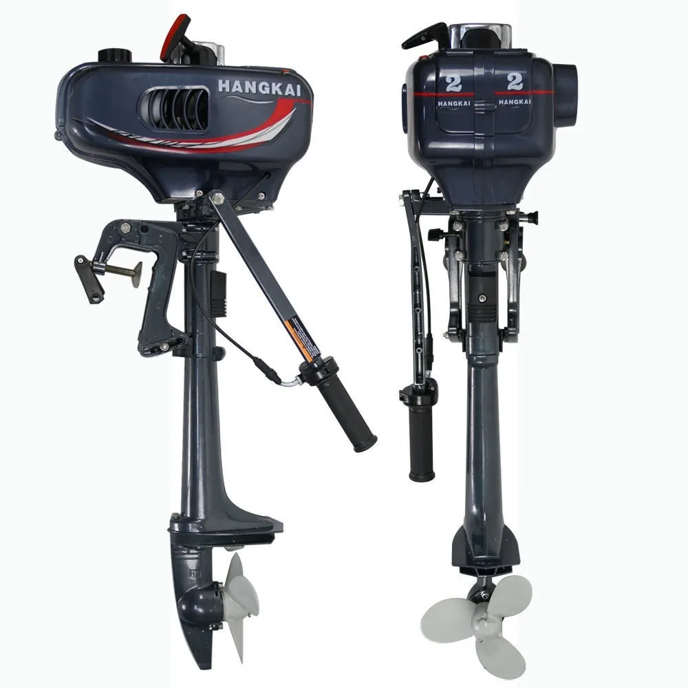 

Free Shipping Wholesale New HANGKAI 2 Stroke 2HP Outboard Motor Boat Motor With CE