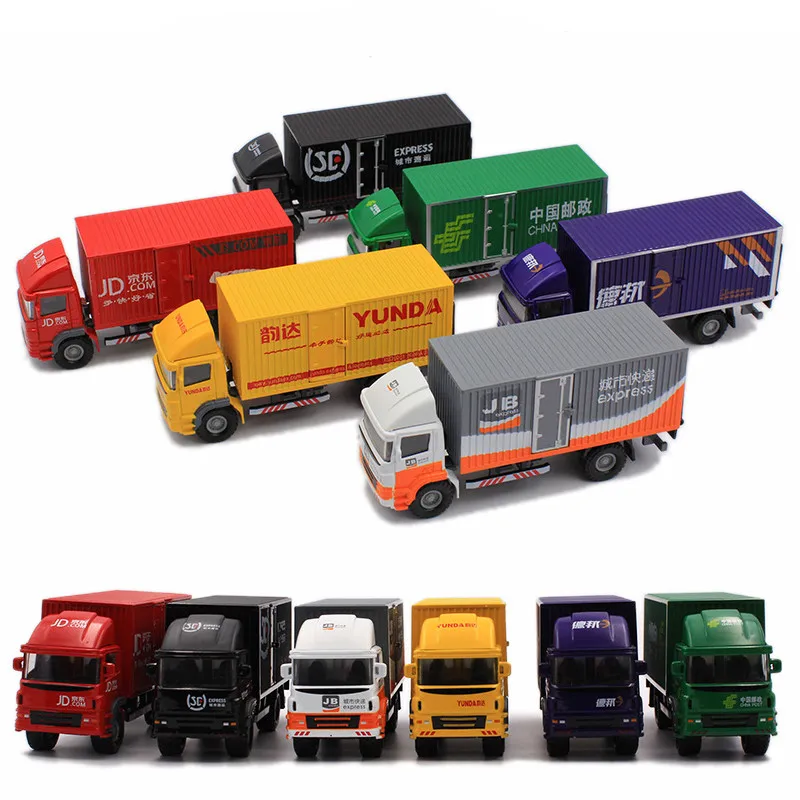 

Scale 1:50 alloy Express logistics,high simulation Fedxe, postal, transport trucks,Metal model truck,free shipping