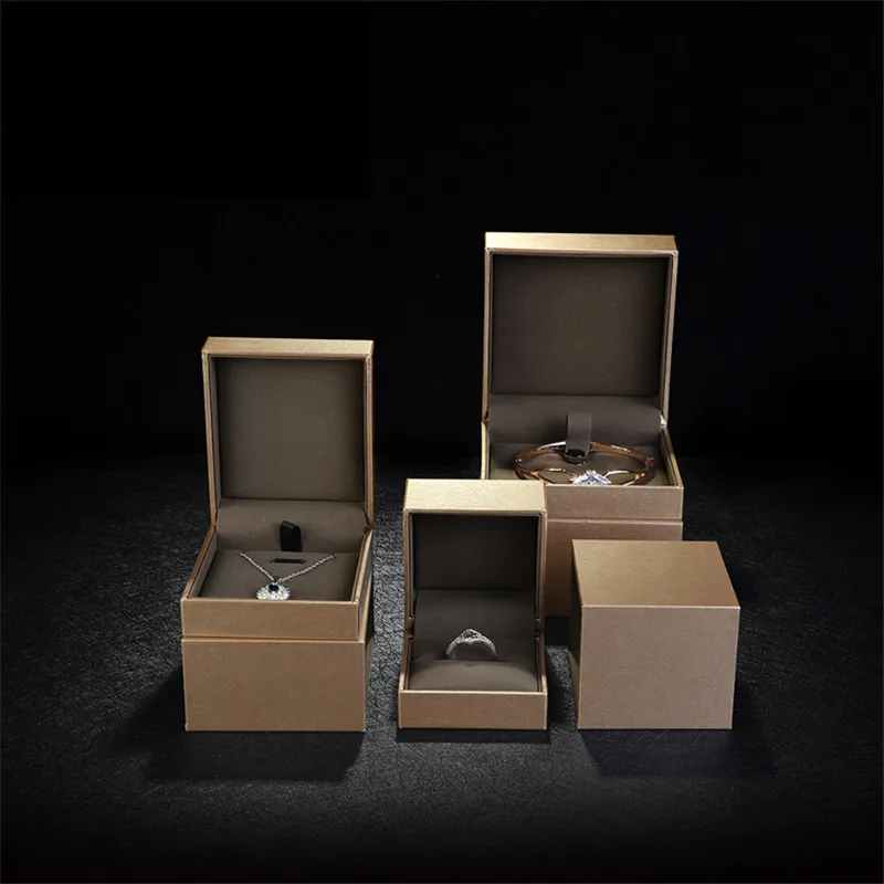 drawer-style jewelry packaging & dispaly cases ring Pendant box velvet lining specialty paper box high quality for gifts women