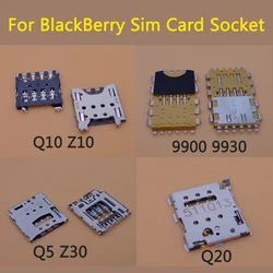 Support de lecteur de carte SIM pour BlackBerry, pièces de connecteur de fente, téléphone portable, Q10, Z10, 9900, 9930, Q5, Z30, Q20, 1PC