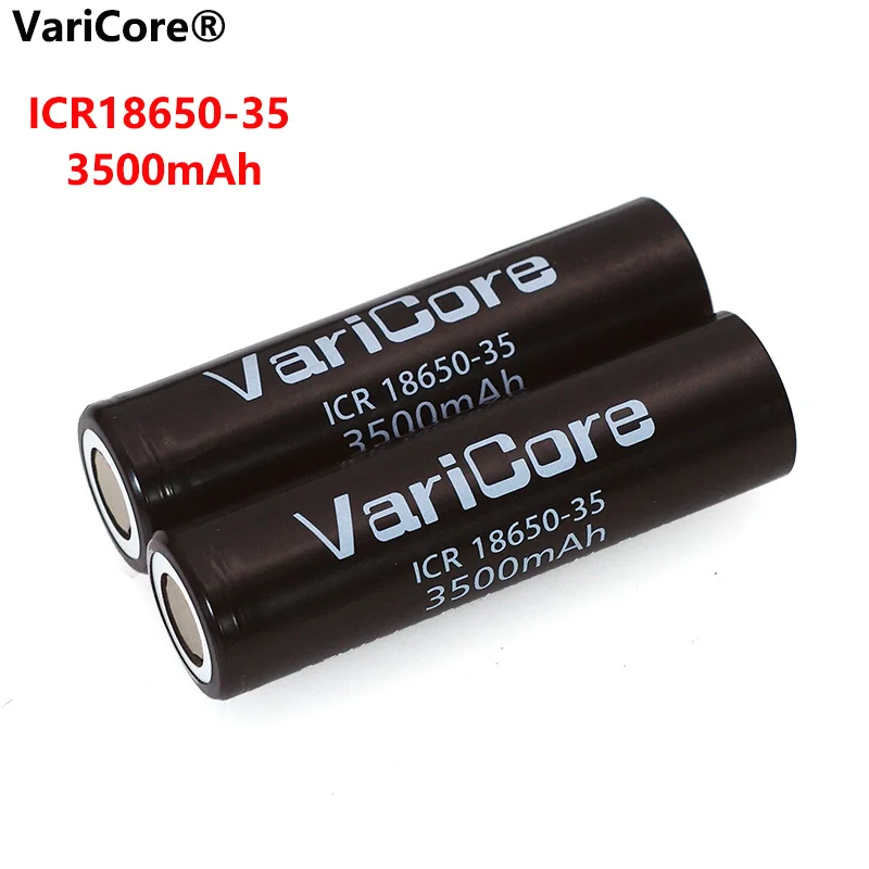 10-40 sztuk VariCore nowy oryginalny ICR 18650-35 3500mAh akumulator 3.7V o dużej pojemności do latarki ues