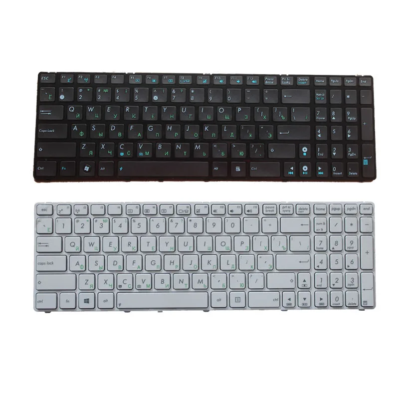 Russian laptop keyboard for Asus P52 P52F P52JC P53 P53S P53E P53SJ P53E P53D P53X P53XI X64J X64JA X64JV X64VG X64VN RU