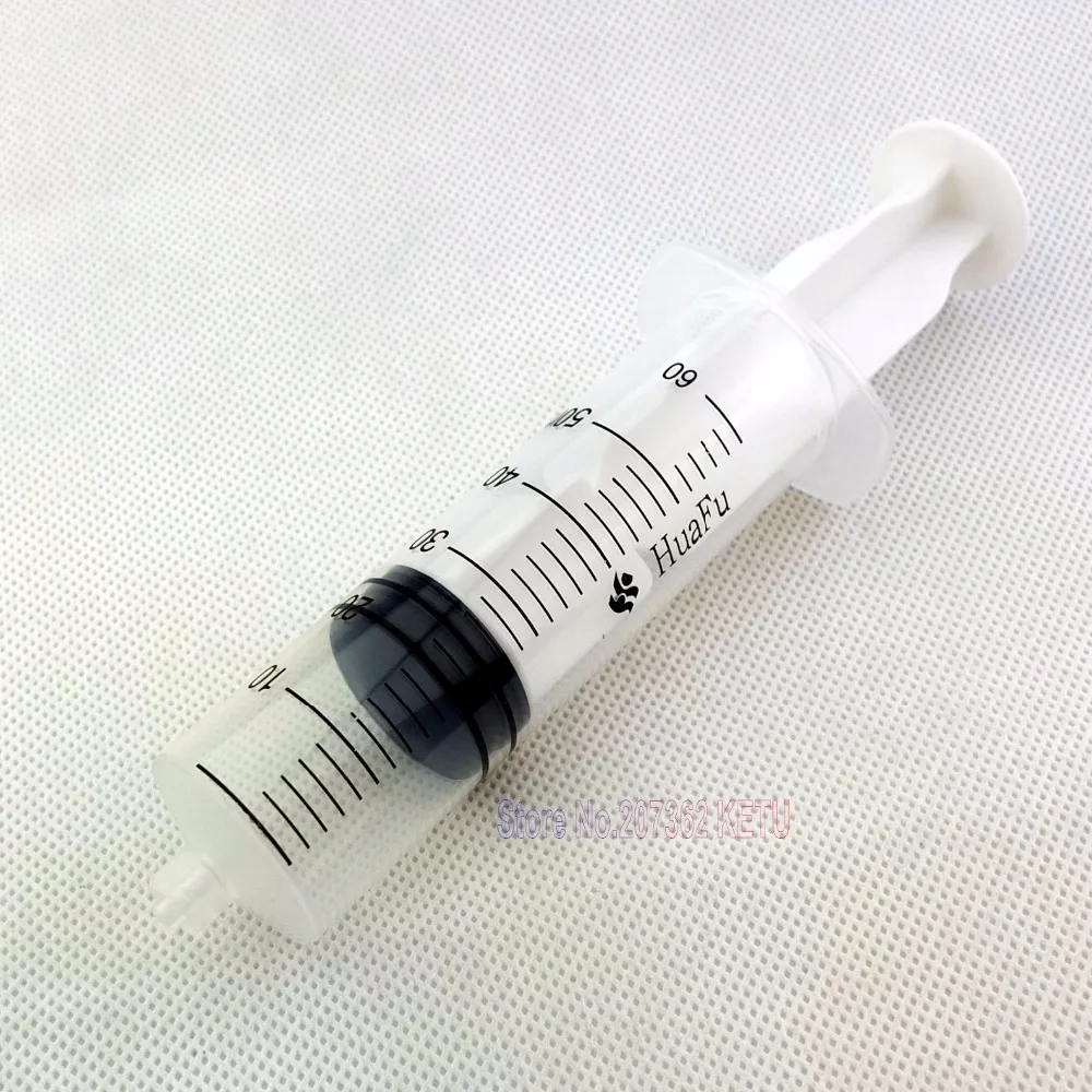 Plastic 50ML Bird Feeding Syringe LUER LOCK