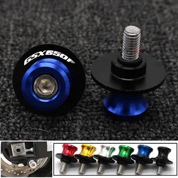 Motorcycle Accessories CNC Aluminum M8 Swingarm Spools Slider Stand Screw For Suzuki GSX 650F GSX650 F GSX650F 2008-2015