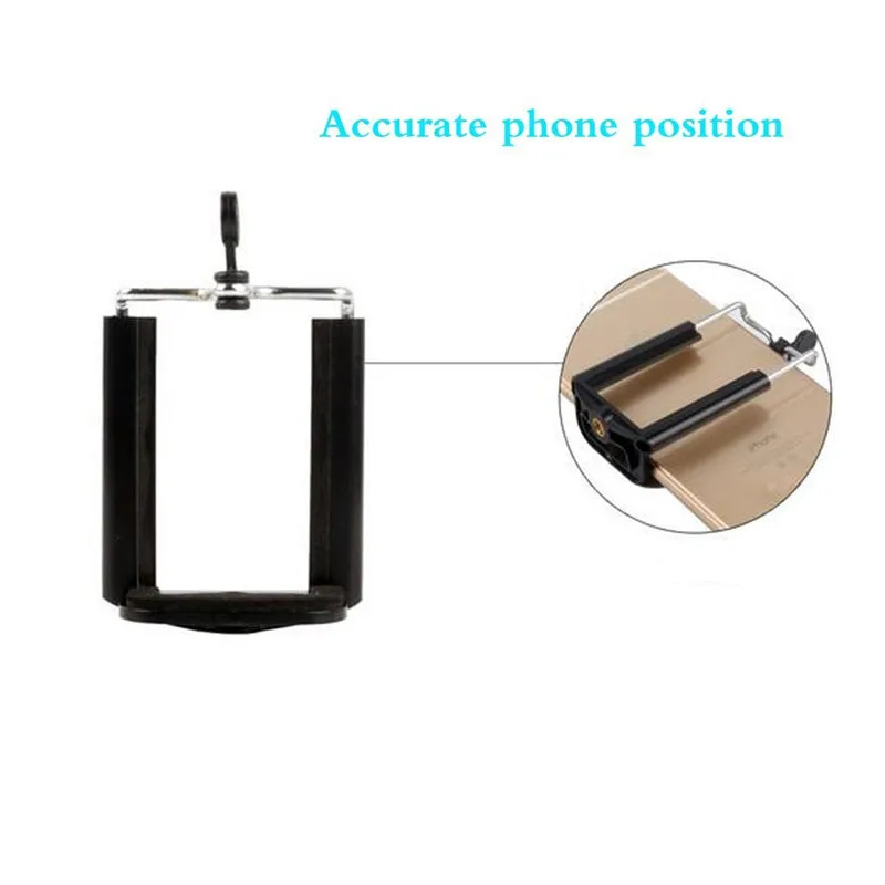 Phone Holder for Phone Tripod Stand with 1/4 inch Nut Screw Hole Selfie Stick Phone Clip Accessories