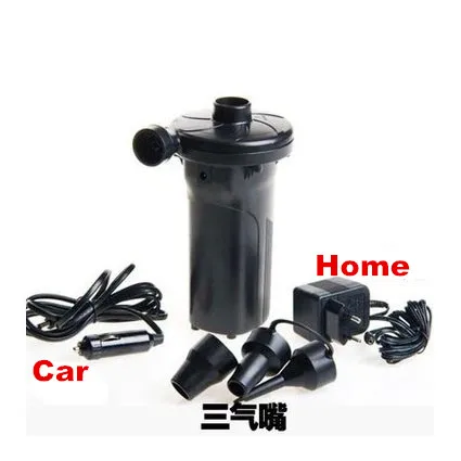 

12V + 220V Rechargeable Electric Air pump Battery inflatable air Pump Inflate Reflate for car Outdoor mattress beach bed camping