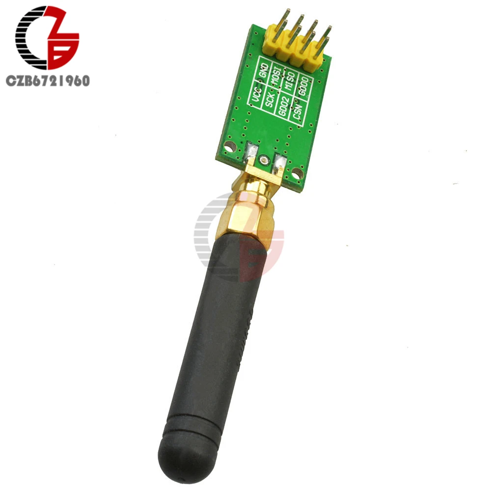 CC1101 Wireless Transceiver 315MHz 433MHz 868MHz 915MHz Transmitter Receiver Module + SMA Antenna 300-348 MHz 387-464 MHz ISM